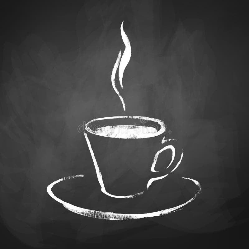 Кружка на которой можно рисовать мелом