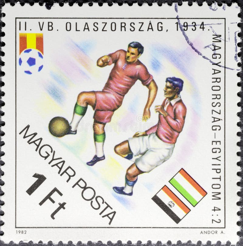 Марка 1982 год чемпионат мира по футболу испания