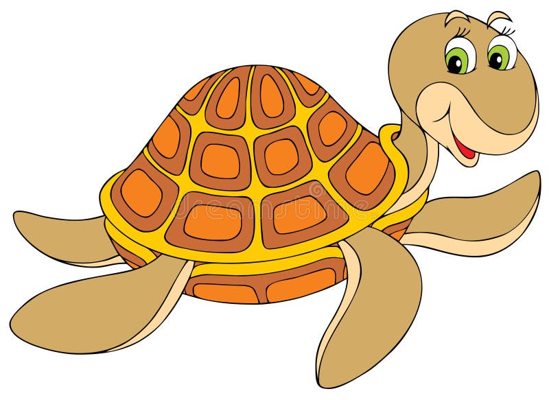 Морская черепаха картинка для детей на прозрачном фоне