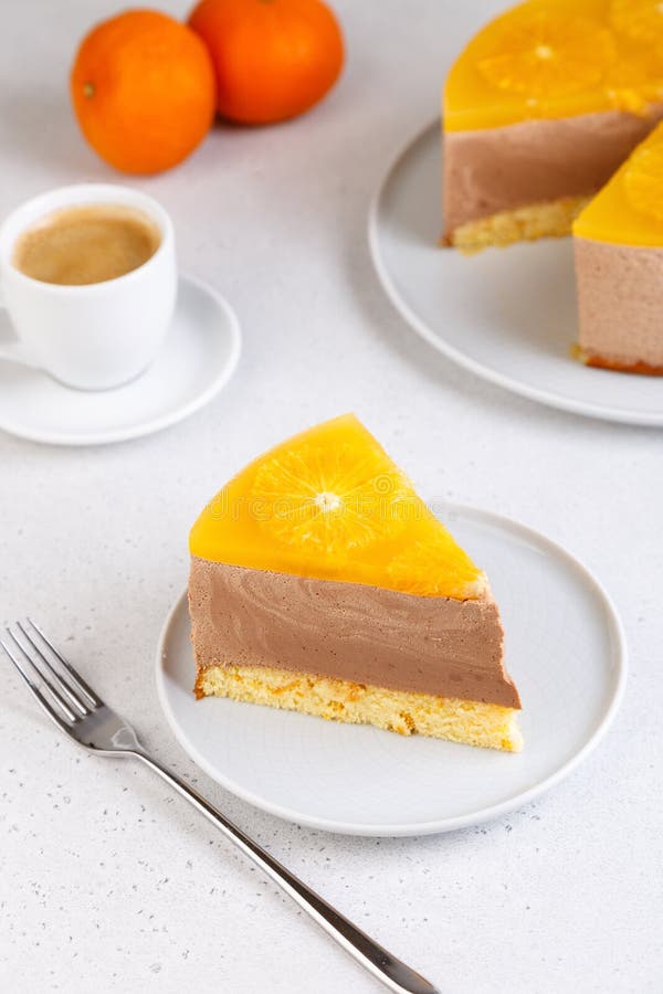 Duet Chocolate Cake Orange Mousse