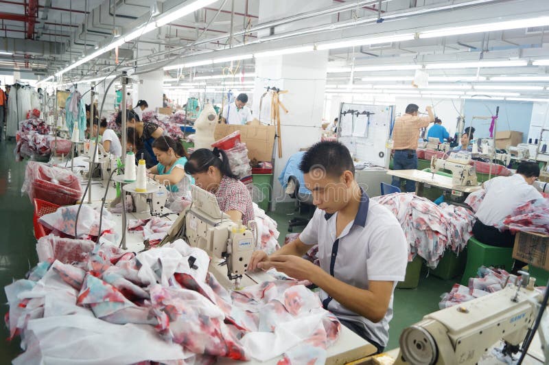 Фабрика одежды китай