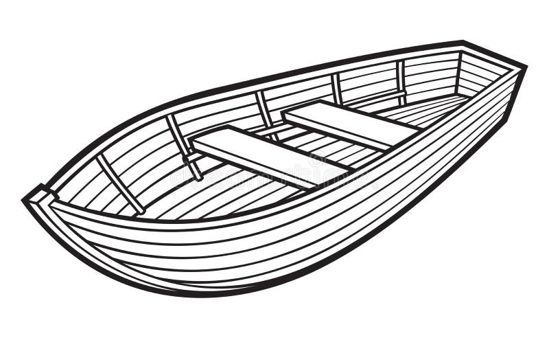 Лодка рисунок для детей карандашом