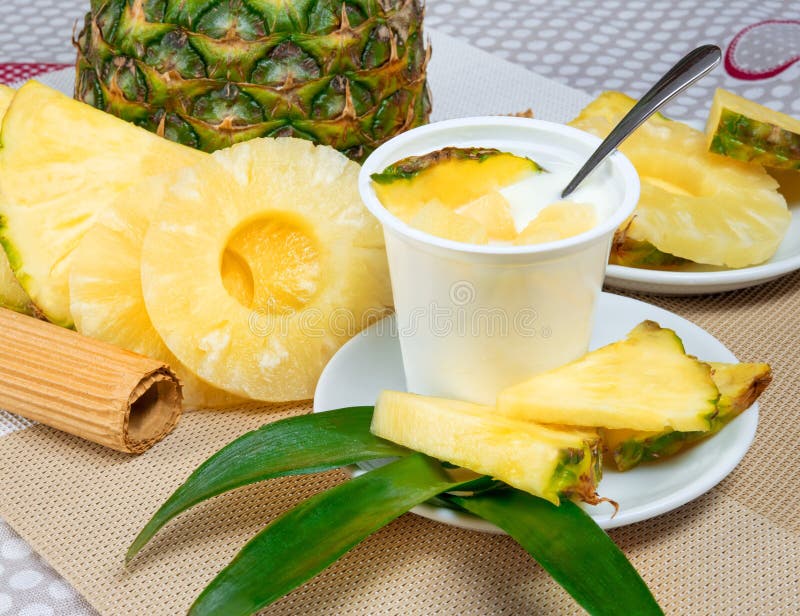 Dole ананасовый йогурт