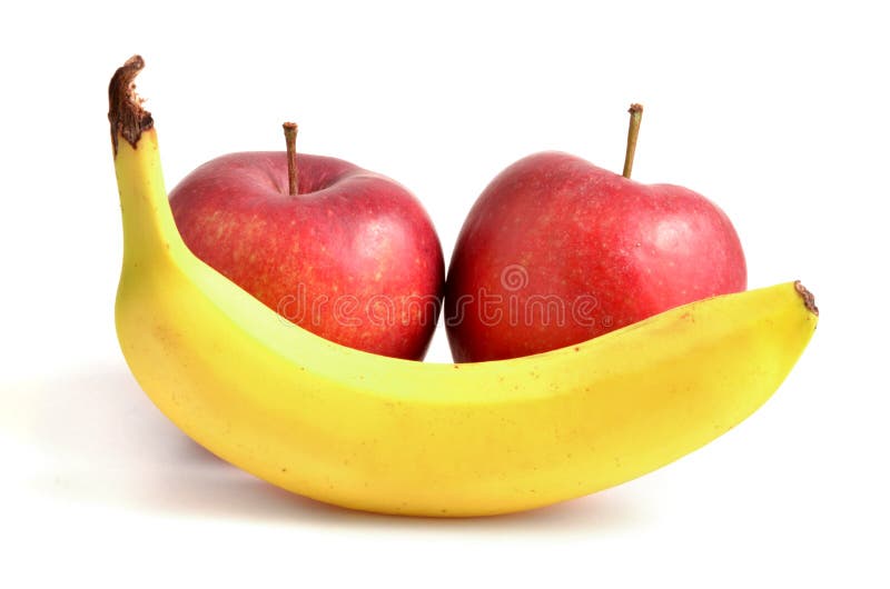 Яблоко Банан Фото