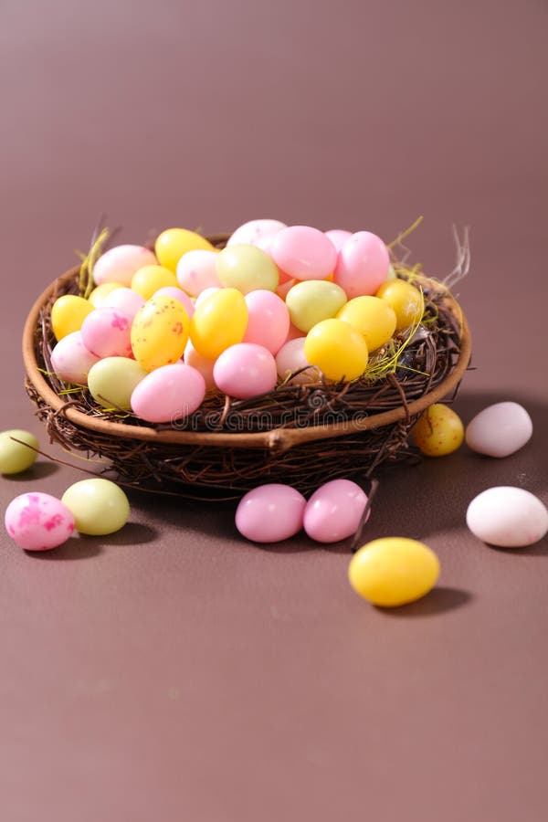 Easter Eggs, Candy and Sweet