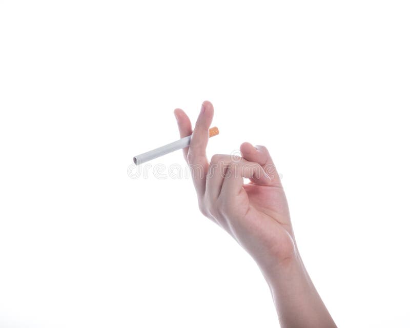 世界无烟草日 拿着在白色的女性手一根香烟库存照片 图片包括有 世界无烟草日 拿着在白色的女性手一根香烟库存照片 图片包括有