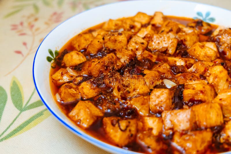 中国家菜 麻婆豆腐库存图片 图片包括有不同 猪肉 主要 豆腐 大麻 一个 北部