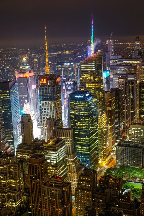从帝国大厦可以看到纽约夜景库存图片 图片包括有 从帝国大厦可以看到纽约夜景库存图片 图片包括有