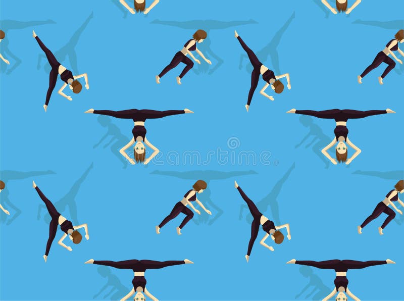 体操动作套架空转轮动画无缝背景壁纸 01 向量例证 插画包括有健康 姿势 模式 移动 顺序 体操动作套架空转轮动画无缝背景壁纸 01 向量例证 插画包括有健康 姿势 模式 移动 顺序