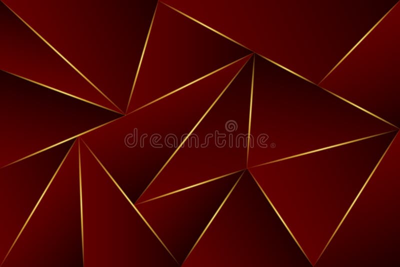 具有金灯线的抽象多边形深红色高级背景 矢量库存例证 插画包括有设计 表单 水晶 盖子 具有金灯线的抽象多边形深红色高级背景 矢量库存例证 插画包括有设计 表单 水晶 盖子