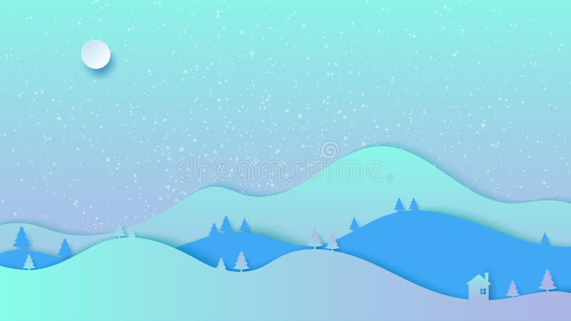 冬天风景背景资料艺术样式向量例证 插画包括有 冬天风景背景资料艺术样式向量例证 插画包括有