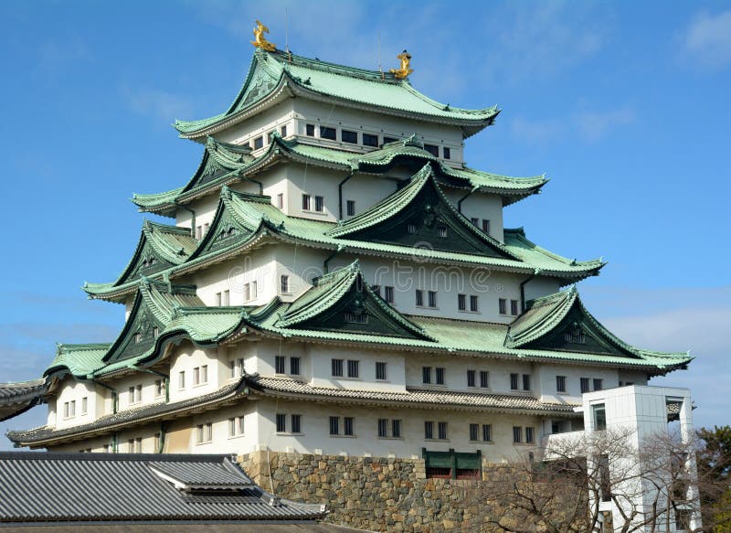 名古屋城库存照片 图片包括有拱道 城堡 著名 特殊 布琼布拉 结构 文化 旅行 宗教