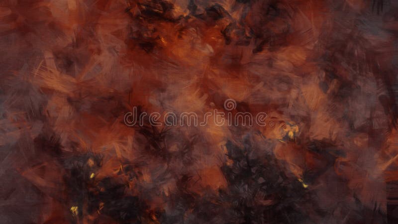 地狱背景中的火灾库存例证 插画包括有数字式 篝火 背包 艺术 上色 装饰 设计 混乱