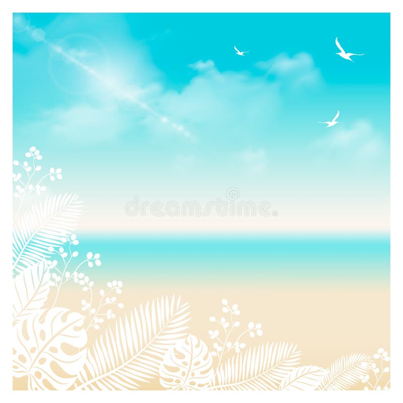 与它的夏天背景是夏时字法传染媒介例证向量例证 插画包括有节假日 创造性 对象 海运 现代 与它的夏天背景是夏时字法传染媒介例证向量例证 插画包括有节假日 创造性 对象 海运 现代