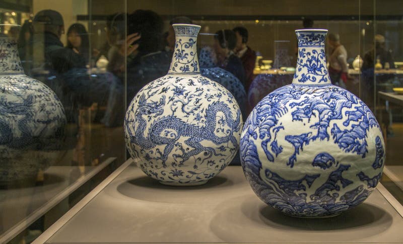 大卫花瓶在大英博物馆编辑类照片. 图片包括有博物馆, 旅行, 汉语, 花瓶, 瓷器, 珍宝, 模式- 124762731