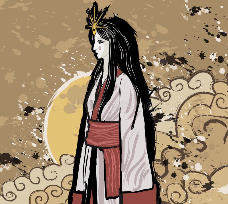 天照大神日本女神图象向量例证 插画包括有天照大神日本女神图象 天照大神日本女神图象向量例证 插画包括有天照大神日本女神图象