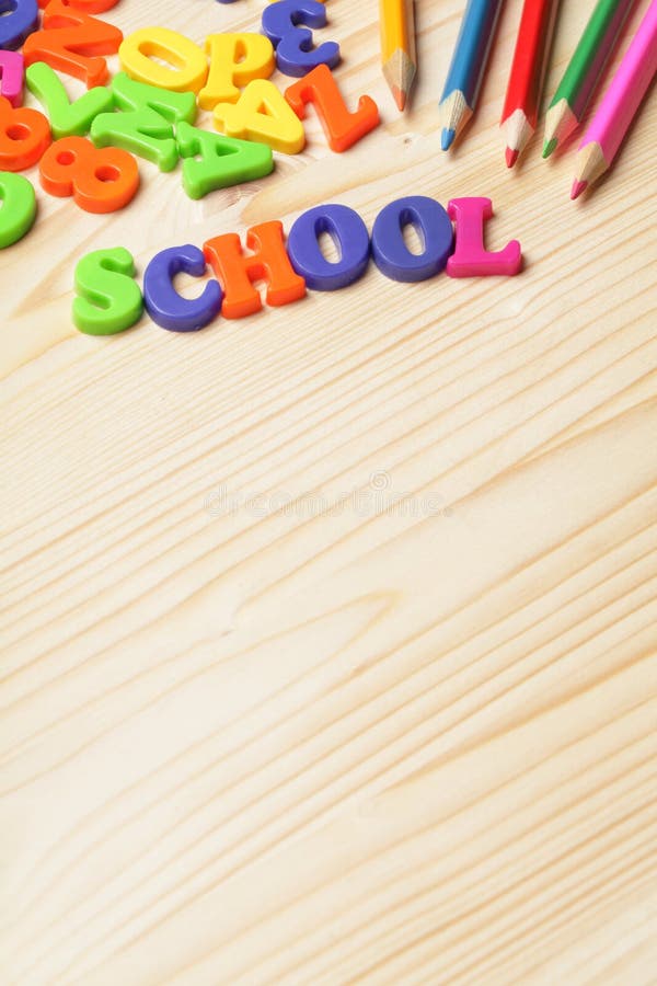学校背景库存图片 图片包括有水平 塑料 教育 颜色 复制 木头 空间 编号 玩具
