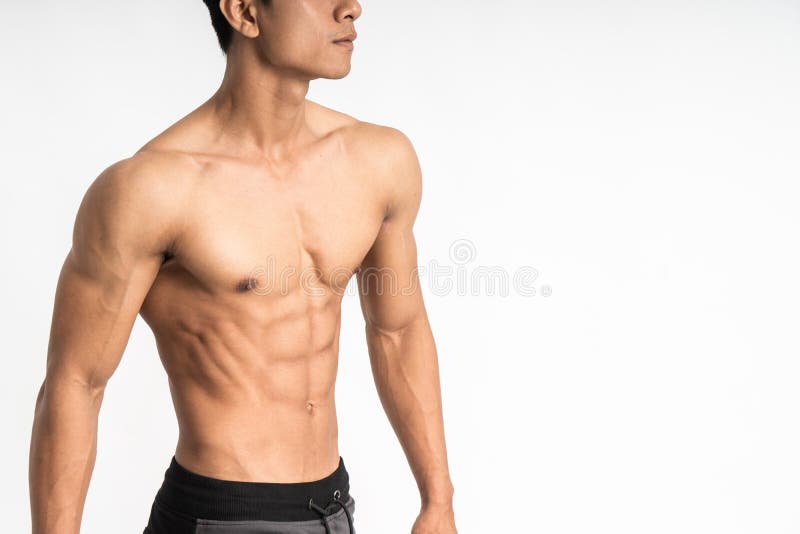 性感男性露肌肉男腹部正侧库存照片 图片包括有查出 强壮男子 英俊 健身 犰狳 人们 照相机