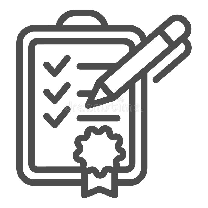 Certificate Outline Vector Icon Thin Line Black Certificate Icon Flat Vector Simple Element Illustration From Editable Education 向量例证 插画包括有图标 密封 Certificate Outline Vector Icon Thin Line Black Certificate Icon Flat Vector Simple Element Illustration From Editable Education 向量例证 插画包括有图标 密封