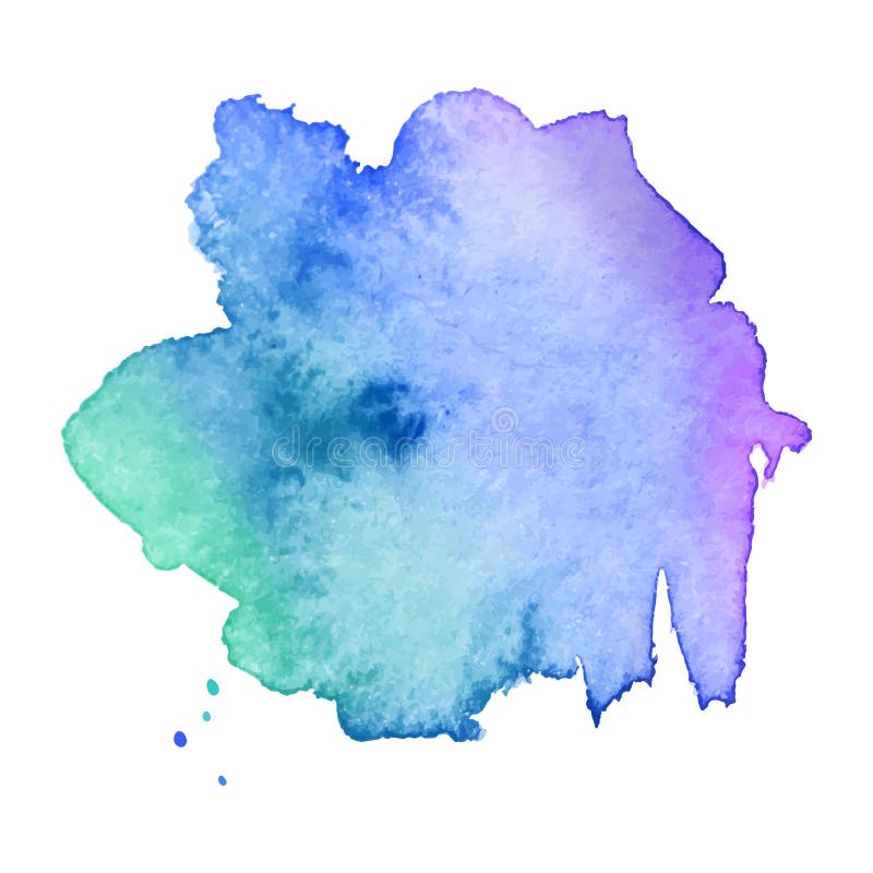 抽象派手油漆隔绝了在白色背景的水彩污点水彩横幅向量例证 插画包括有 抽象派手油漆隔绝了在白色背景的水彩污点水彩横幅向量例证 插画包括有