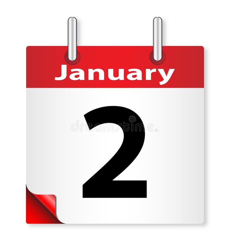 日期在白色背景的1月2日向量例证 插画包括有日历 庆祝 生日 没人 几年 艺术 例证 日期在白色背景的1月2日向量例证 插画包括有日历 庆祝 生日 没人 几年 艺术 例证