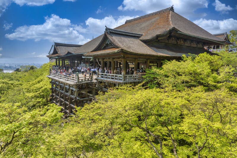 日本京都清水寺库存照片 图片包括有拱道 著名 区域 房子 农村 镇痛药 布琼布拉