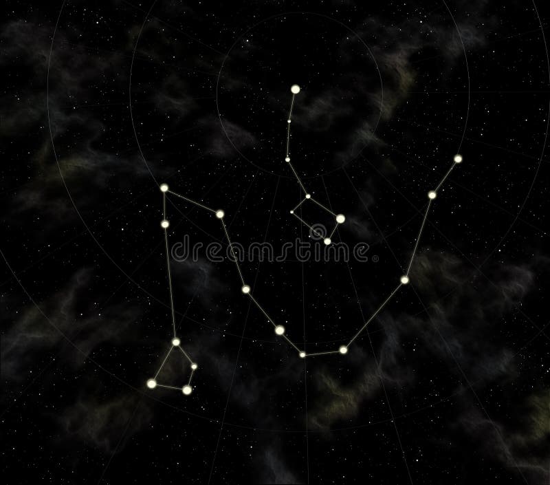 星座北斗七星龙一点库存例证 插画包括有北部 发光学 敲打 宇宙 半球 黑暗 星系 女性 星座北斗七星龙一点库存例证 插画包括有北部 发光学 敲打 宇宙 半球 黑暗 星系 女性
