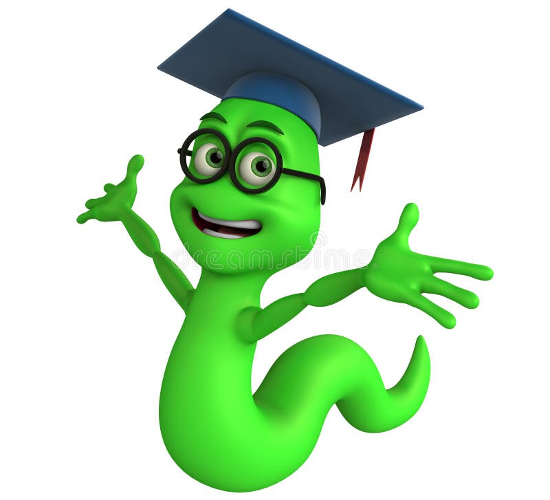 有学者帽子的书痴库存例证 插画包括有 有学者帽子的书痴库存例证 插画包括有