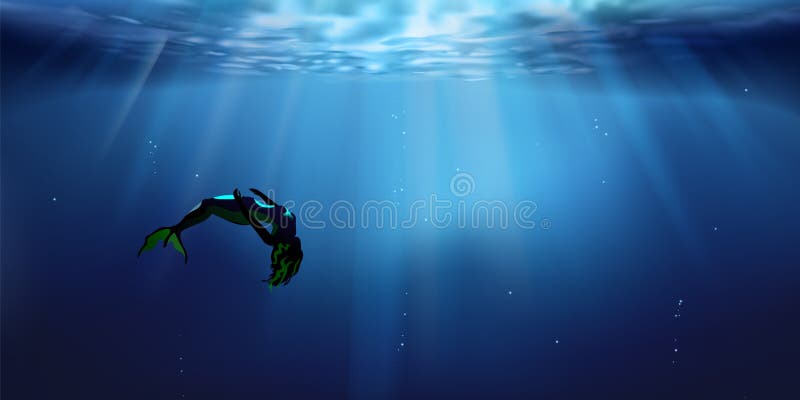 水下背景海洋或水下所见海面 光线抽象海洋背景 自然景观向量例证 插画包括有海运 阳光 水下背景海洋或水下所见海面 光线抽象海洋背景 自然景观向量例证 插画包括有海运 阳光