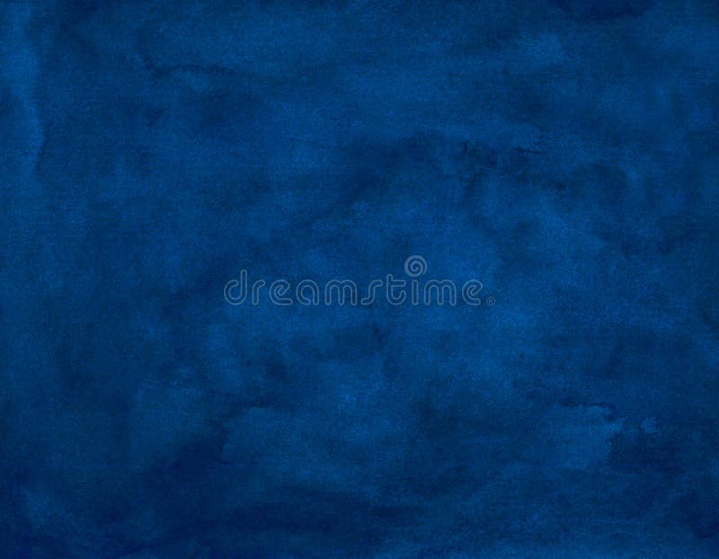 水彩古深蓝背景画复古手绘深海蓝水色背景纸上的污渍库存例证 插画包括有纸上的污渍 复古手绘深海蓝水色背景