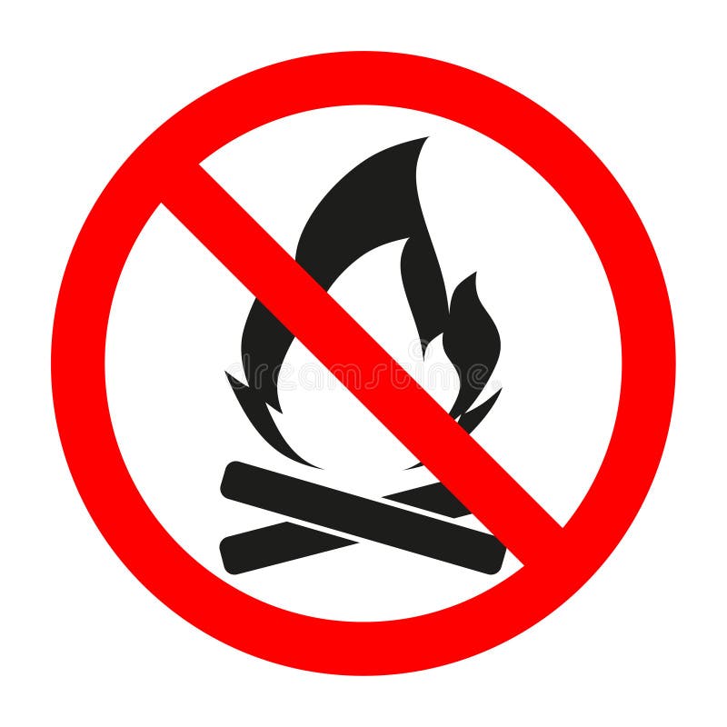 Запрещается разведение костров. Знак огонь запрещен. Запрет открытого огня пиктограмма. Разжигать огонь запрещено. Разведение открытого огня запрещено.