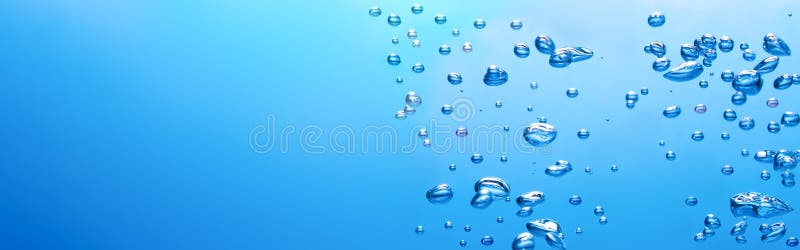 泡泡漂浮在蓝水中库存图片 图片包括有本质 光滑 气体 液体 背包 嘶嘶响 抽象 深深