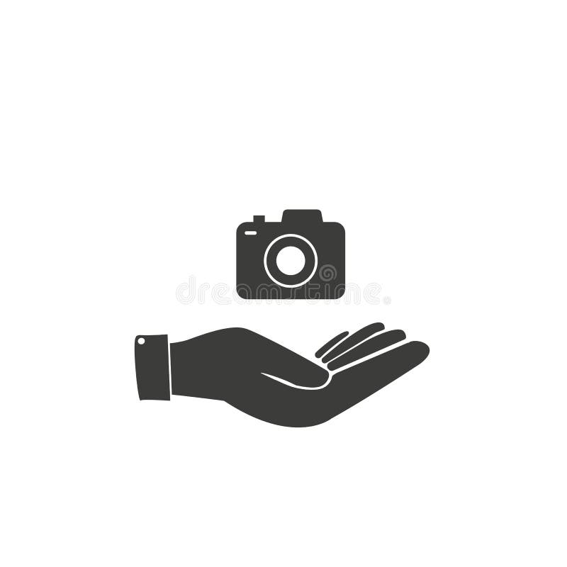 灰色背景中突显的时髦平面风格的相机图标camera Symbol For Your Web Site Design Logo App Ui 矢量库存例证 插画包括有 灰色背景中突显的时髦平面风格的相机图标camera Symbol For Your Web Site Design Logo App Ui 矢量库存例证 插画包括有