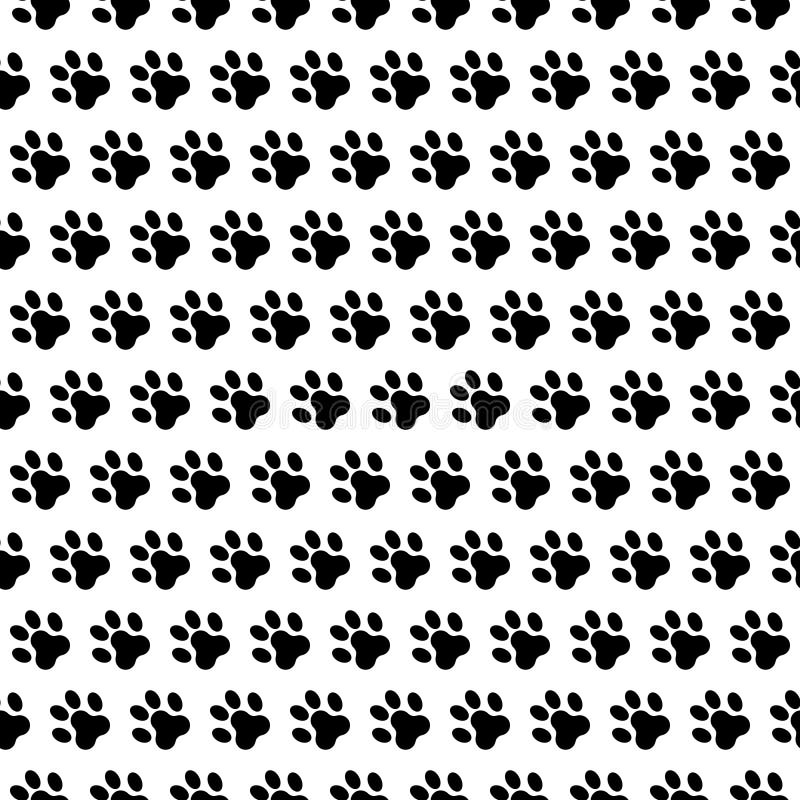狗足迹无缝图案矢量爪脚纹背景纹理向量例证 插画包括有敲打 投反对票 抽象 概念 多壳 狗足迹无缝图案矢量爪脚纹背景纹理向量例证 插画包括有敲打 投反对票 抽象 概念 多壳