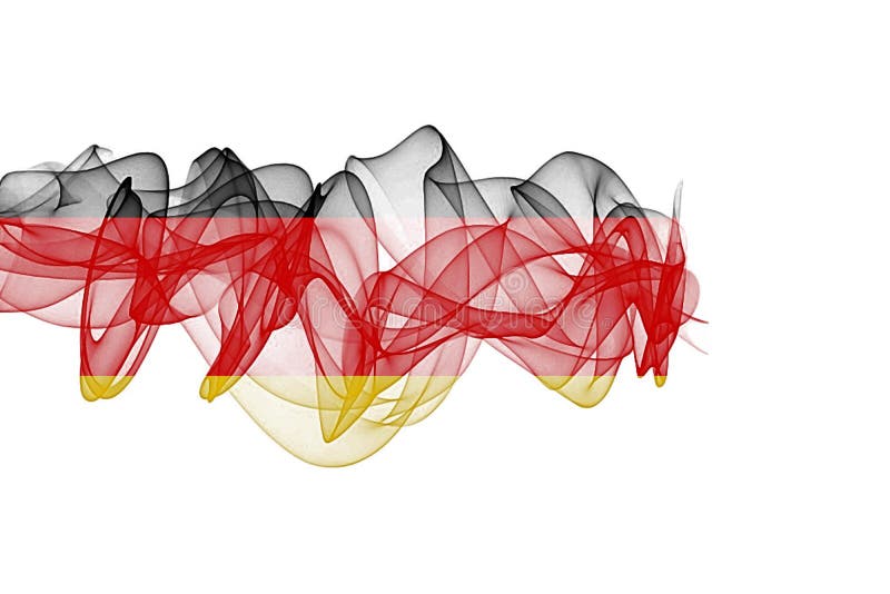 白背景中的德国烟旗 德国国旗库存照片 图片包括有艺术 抽象 柔滑 想法 竞争 庆祝 原始