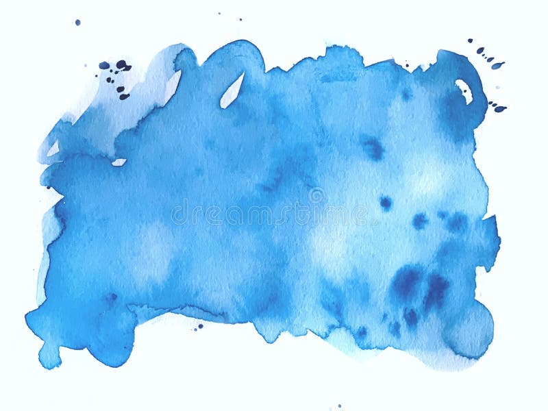 白色背景上的蓝色水色纹理水色点溅落库存例证 插画包括有例证 下落 淡紫色 模式 背包 颜色