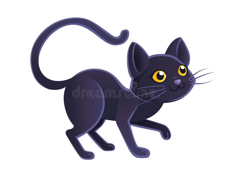 白色背景中可爱的黑猫卡通动物设计平图库存例证 插画包括有逗人喜爱 等高 要素 动画片 绘画 白色背景中可爱的黑猫卡通动物设计平图库存例证 插画包括有逗人喜爱 等高 要素 动画片 绘画