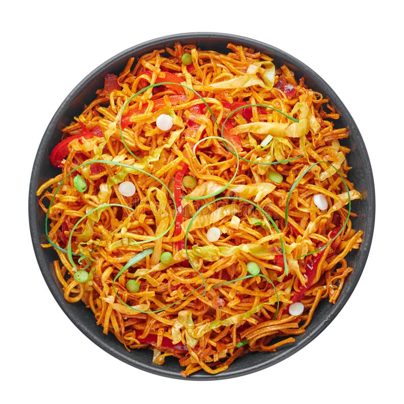 白色背景中的黑色碗中的花椒 野菜街道菜菜 配白沙司库存图片 图片包括有传统 弯脚的 膳食