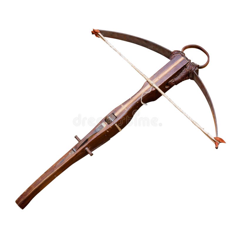 Crossbow 库存图片 图片包括有金属 射手座 目标 末端 射箭 中间 石弓 触发器