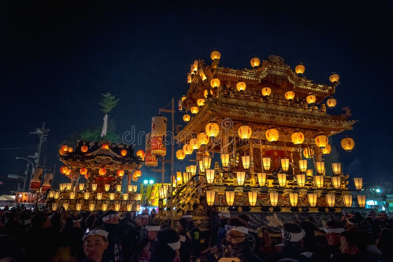 秩父夜节日编辑类照片 图片包括有秩父夜节日