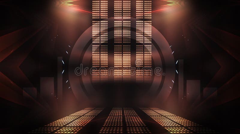 空场景的背景空的深色现代抽象霓虹背景霓虹灯在空的舞台上发光 二极管 光线库存例证 插画包括有概念 投反对票 空场景的背景空的深色现代抽象霓虹背景霓虹灯在空的舞台上发光 二极管 光线库存例证 插画包括有概念 投反对票