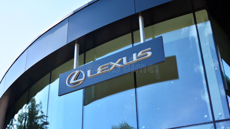 符号lexus 公司标志牌雷克萨斯 编辑类库存照片 图片包括有门面 圈子 前面 金属 黑暗