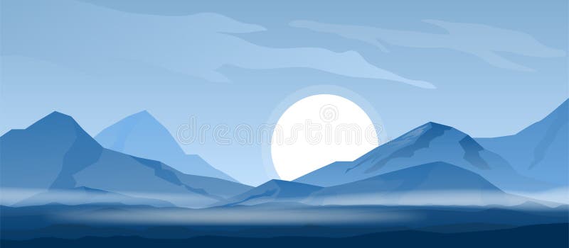 简单的山背景向量例证 插画包括有抽象 图象 剪影 视图 展望期 土坎 小山 分层堆积