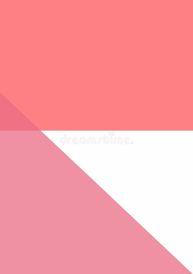 红色和粉红色的两色纸背景空白彩色背景 图像或文本的空白空间模型概念新向量例证 插画包括有逗人喜爱 工艺