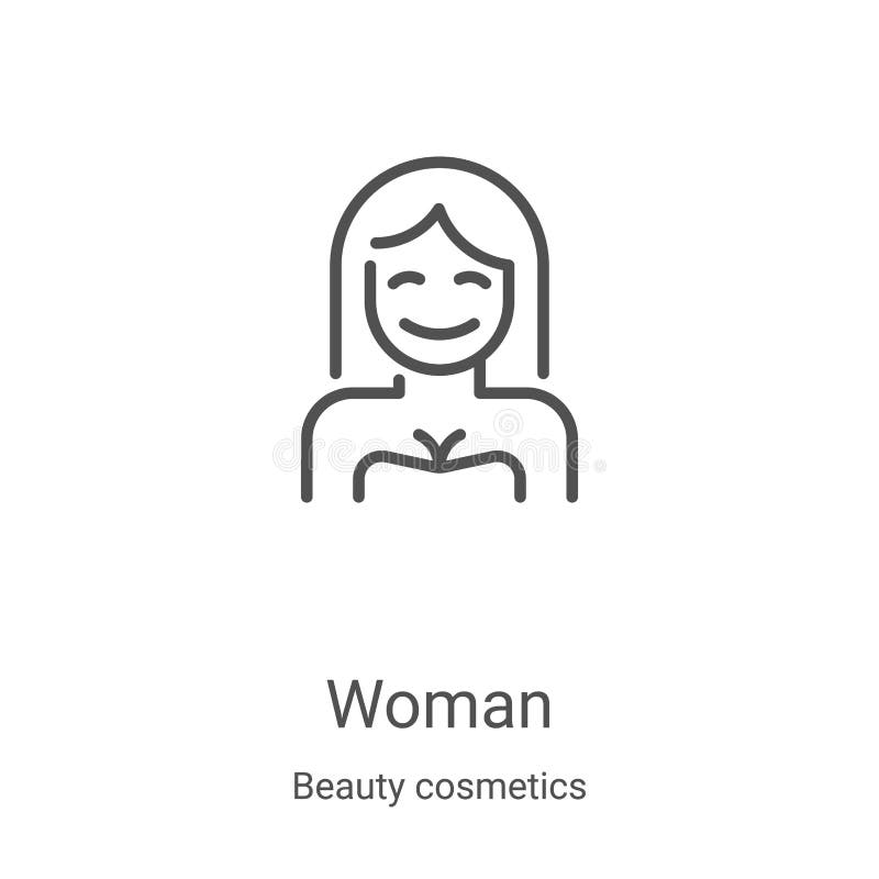 美容化妆品收藏中的女性图标矢量细线女性轮廓图标矢量图插图用于web的线性符号向量例证 插画包括有女孩 浴室 美容化妆品收藏中的女性图标矢量细线女性轮廓图标矢量图插图用于web的线性符号向量例证 插画包括有女孩 浴室
