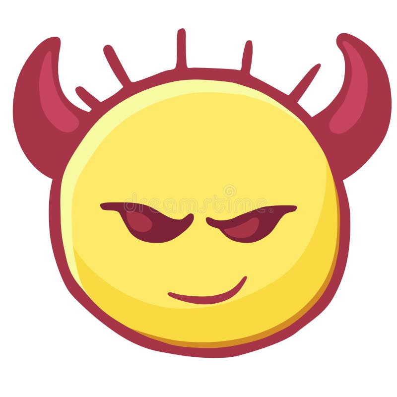 色的意思号象淘气鬼 面带笑容与垫铁和假笑 恼怒的emoji 向量例证 插画包括有图标 着色 色的意思号象淘气鬼 面带笑容与垫铁和假笑 恼怒的emoji 向量例证 插画包括有图标 着色