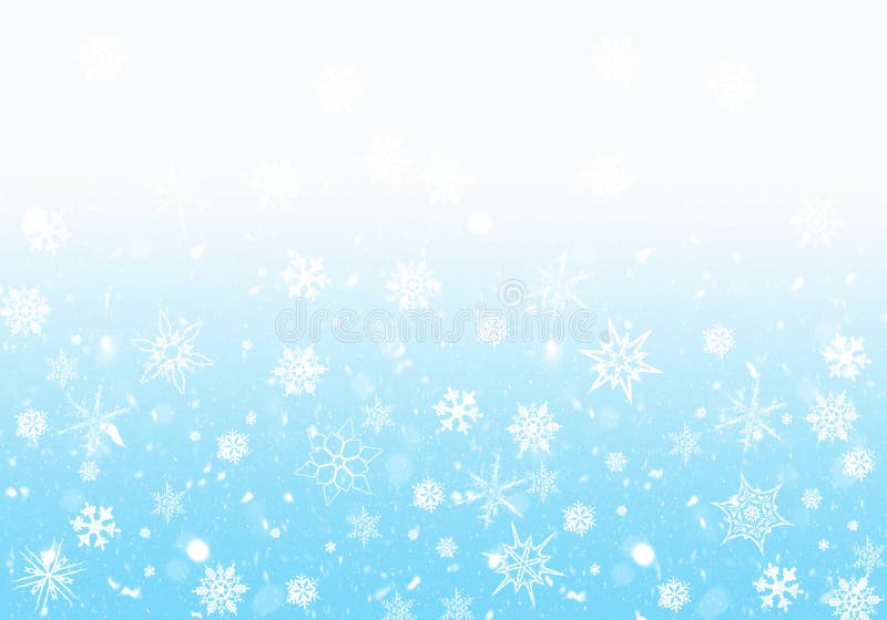 蓝冬背景 带雪花供您自己创作库存例证 插画包括有蓝冬背景 带雪花供您自己创作