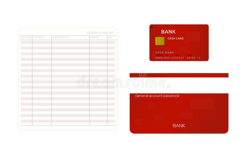 Red Bank Passbook Closed And Open And Set Of Cash Card Set Stock Vector Illustration Of Gold Cash Red Bank Passbook Closed And Open And Set Of Cash Card Set Stock Vector Illustration Of Gold Cash