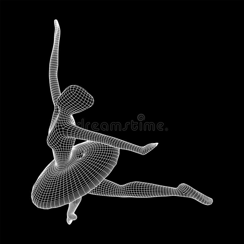 跳芭蕾舞 女古典芭蕾舞者 向量例证. 插画 包括有 经典, 行程, 姿势, 滤网, 设计, 爱好健美者 - 196762480