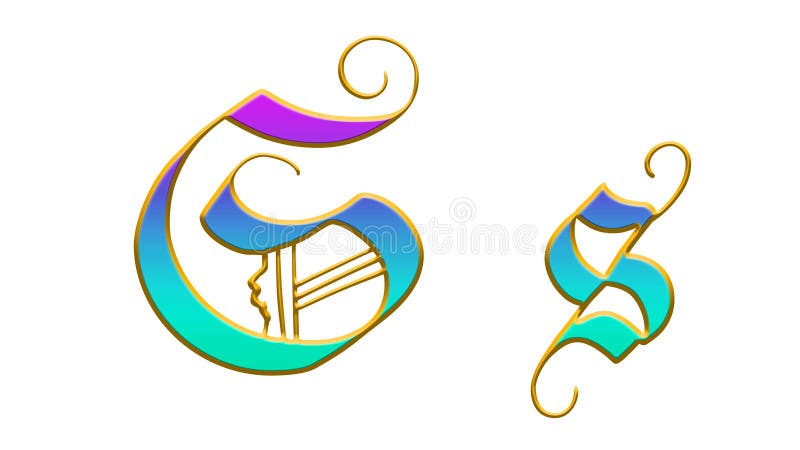金花体字体字母字母文字图形排版类型数字彩色数字书法库存例证 插画包括有梯度 设计 独自一个 金花体字体字母字母文字图形排版类型数字彩色数字书法库存例证 插画包括有梯度 设计 独自一个